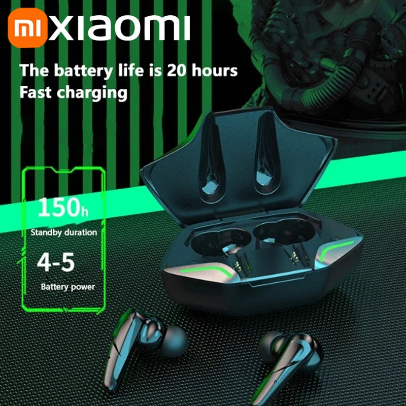 Xiaomi Bluetooth Headphones Gaming Wireless Bluetooth Headset Earphone Bluetooth Earbuds HIFI With Mic Charging Box Game Headset