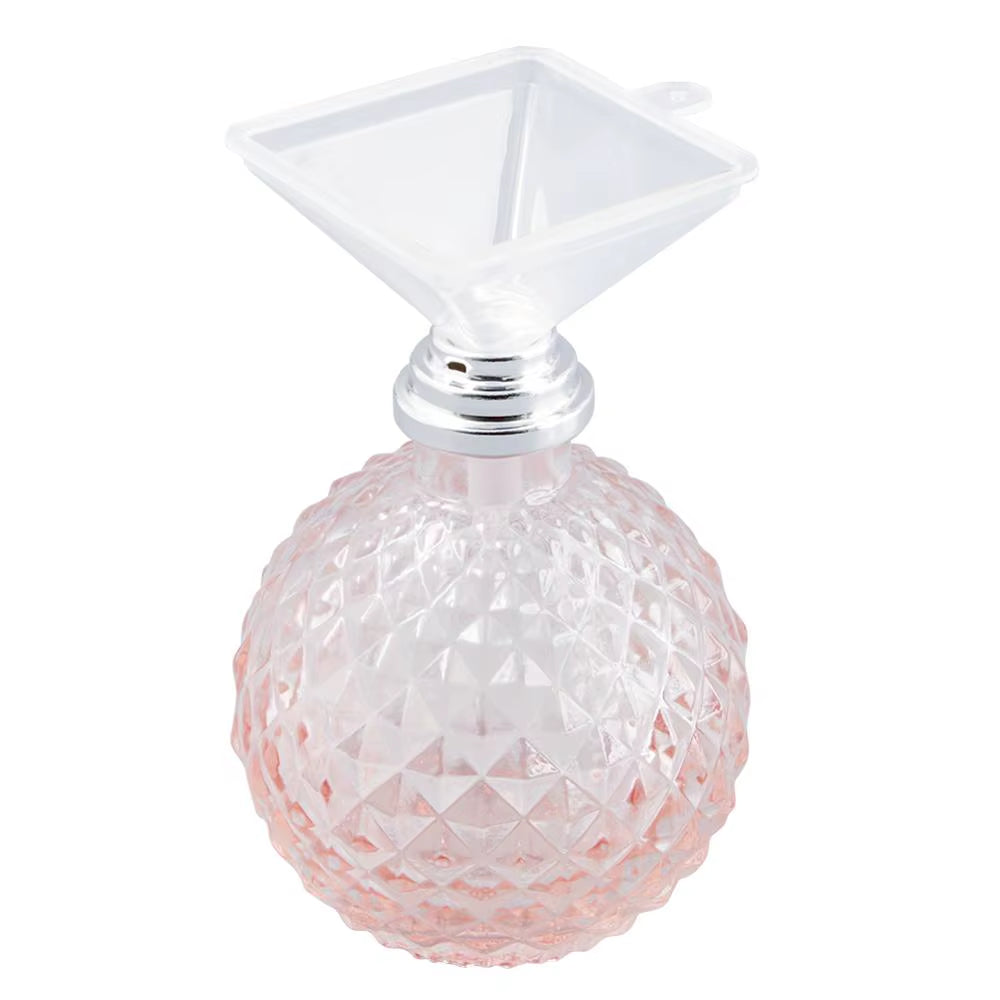 100Ml Pink Catalytic Pineapple Fragrance Diffuser Aromatherapy Oil Tan Lamp Wick Kit Parfum Glass Bottle Ceramic Burner Gift
