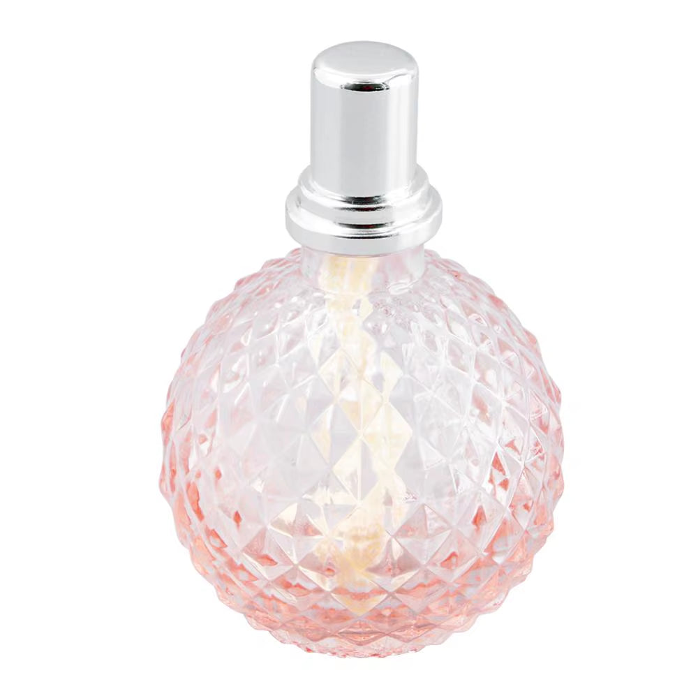 100Ml Pink Catalytic Pineapple Fragrance Diffuser Aromatherapy Oil Tan Lamp Wick Kit Parfum Glass Bottle Ceramic Burner Gift