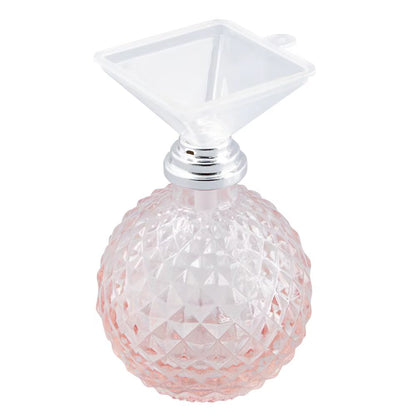 100Ml Pink Catalytic Pineapple Fragrance Diffuser Aromatherapy Oil Tan Lamp Wick Kit Parfum Glass Bottle Ceramic Burner Gift